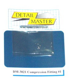 Detail Master 1/24-1/25 Compression Fitting #1 (DTM3021)