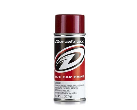 DuraTrax Polycarb Spray (Metallic Red) (DTXR4264)