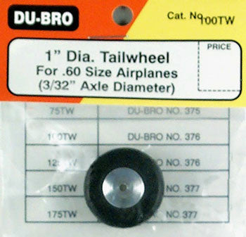 DuBro Tail Wheel 1" (DUB100TW)