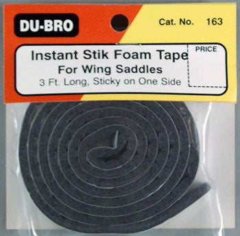 DuBro Foam Saddle Tape 3' (DUB163)