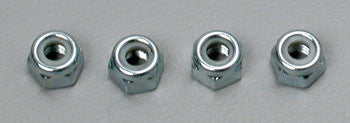 DuBro Nylon Locknuts 4mm    (DUB2102)