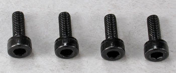 Dubro Socket Cap Screws 3mmx8 (4) (DUB2122)