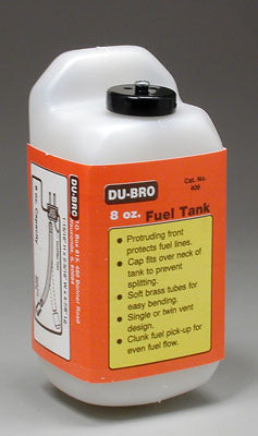 DuBro S8 Square Fuel Tank 8 oz (DUB408)