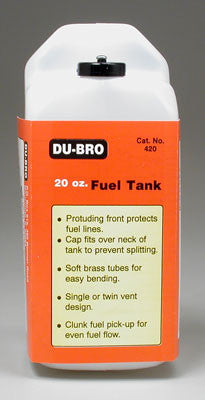 DuBro S20 Square Fuel Tank 20 oz (DUB420)