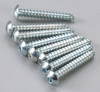 DuBro Button Head Sheet Metal Screws 4x3/4  (DUB528)