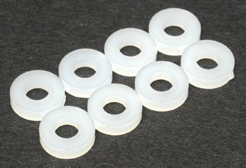 Dubro Flat Nylon Washer #4 (DUB635)