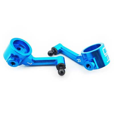 Hot Racing Blue Aluminum Steering Knuckles ECX (ECT2106)