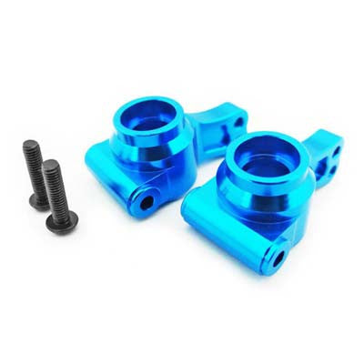 Hot Racing Aluminum Rear Hubs (blue) - ECX 2WD (HRAECT2206)