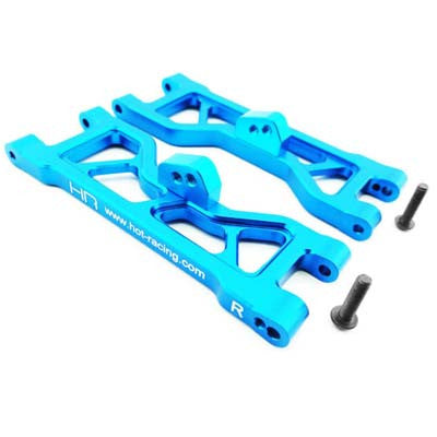Hot Racing Blue Aluminum Front Arm Set ECX (HRAECT5506)