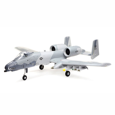 E-flite A-10 Thunderbolt II Twin 64mm EDF BNF Basic with AS3X and SAFE  (EFL011500)