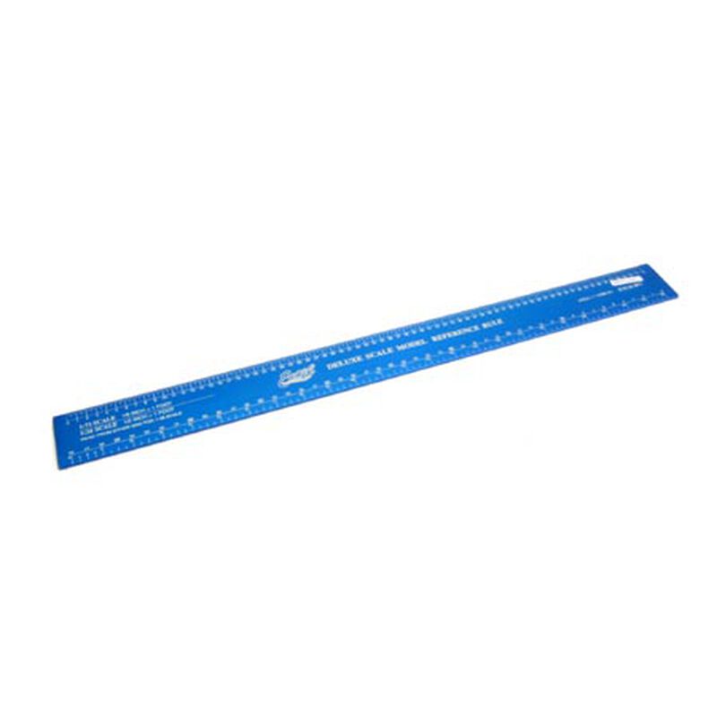 Excel Deluxe Scale Model Ruler, Aluminum  (EXL55779)