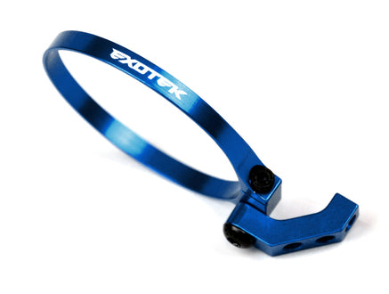 EXO FAN MOUNT- CLAMP ON SET, 1/10 buggies, trucks and sedans  (EXO1718BLU)