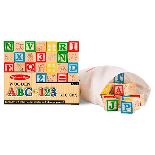 Melissa & Doug ABC-123 Blocks (GH15070)