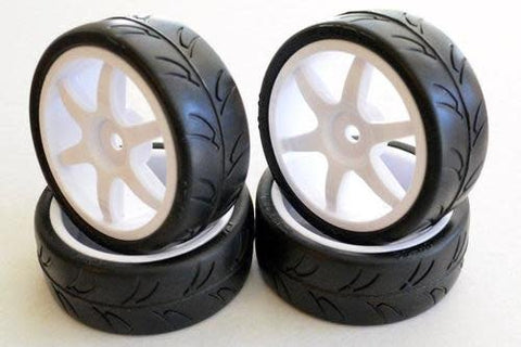 GRAVITY RC LLC USGT Pre Glue Tire 6 Spoke (GRC124)