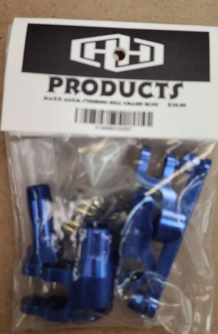 Hamilton Hobbies MAXX Alum Steering Bell Crank - Blue   (HAM132937)