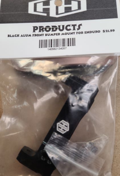 Hamilton Hobbies ENDURO ALUM FRONT BUMPER MOUNT  (HAM134057)