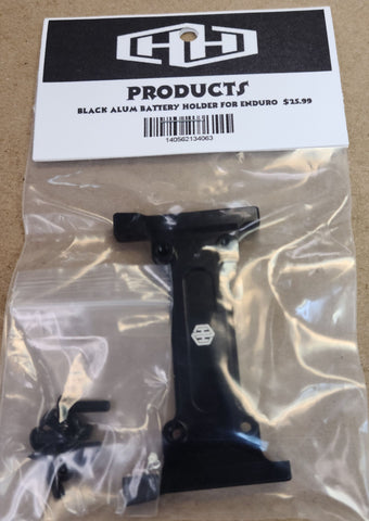 Hamilton Hobbies ENDURO ALUM BATTERY HOLDER - BL   (HAM134063)