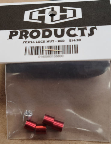 Hamilton Hobbies SCX24 LOCK NUT - RED  (HAM135800)