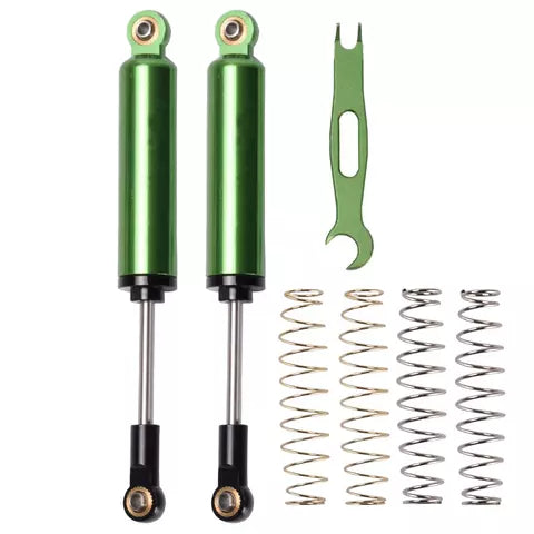 Hamilton Hobbies 90MM SCALE SHOCKS - Green  (HAM136057)