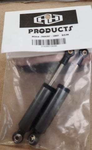 Hamilton Hobbies 90MM Metal SHOCKS - Grey  (HAM136060)