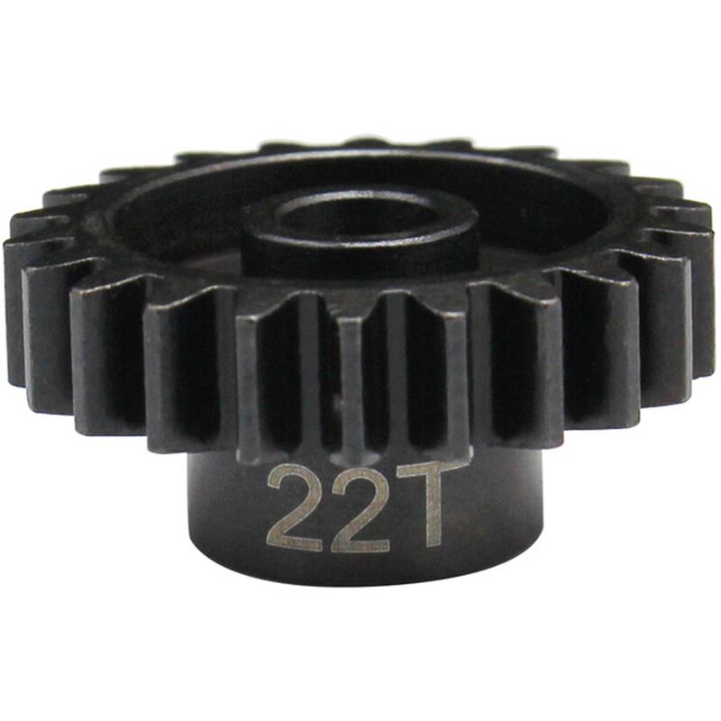 Hot Racing 22t Mod 1.5 Hardened Steel Pinion (HRANSG22M15)