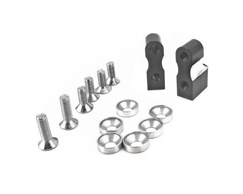 Hot Racing Black Aluminum Servo Mount Ax10 Wraith Ridgecrest    (HRASCP2401)