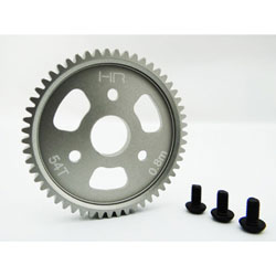 Hot Racing Aluminum Slipper Spur Gear (54T 0.8M/32P): Tra 4X4 (HRASLF254T)