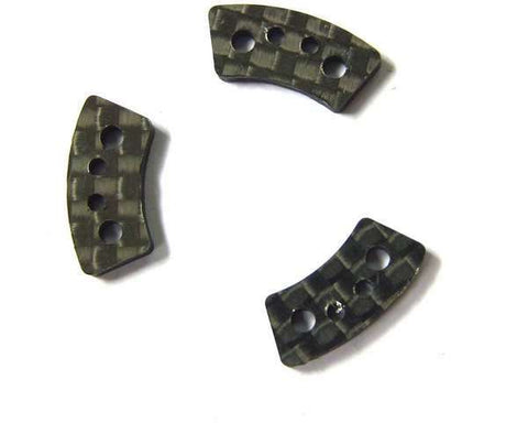 Hot Racing Carbon Fiber Slipper Clutch Pads (3)  (HRATRX15GS)