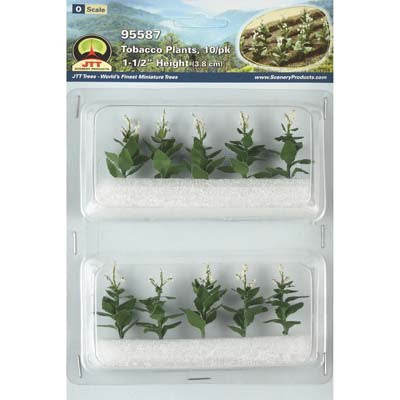 JTT Scenery Products Tobacco Plants (10) O (JTT95587)