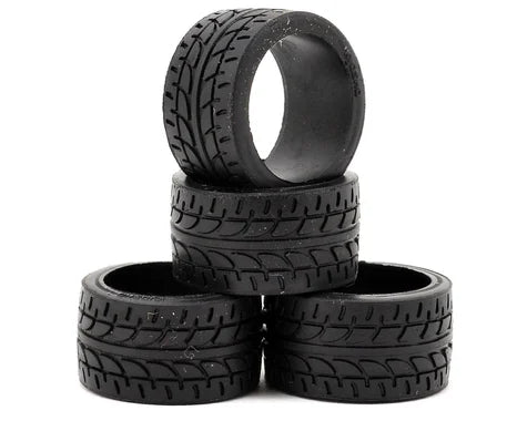 Kyosha MINI-Z Racing Radial Wide Tire (4) (KYOMZW3810)