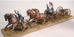 Lindberg Union Army Horse Drawn Artillery (LND70350)