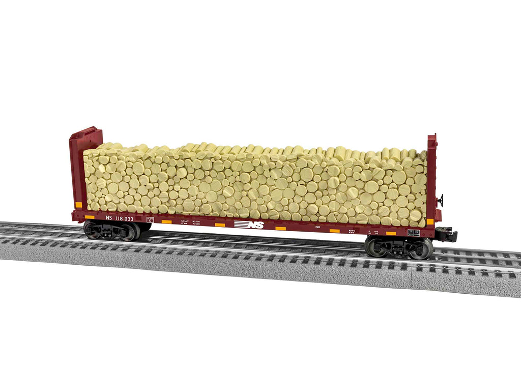 Lionel NORFOLK SOUTHERN STANDARD O BULKHEAD FLATCAR #118033  (LNL2043112)