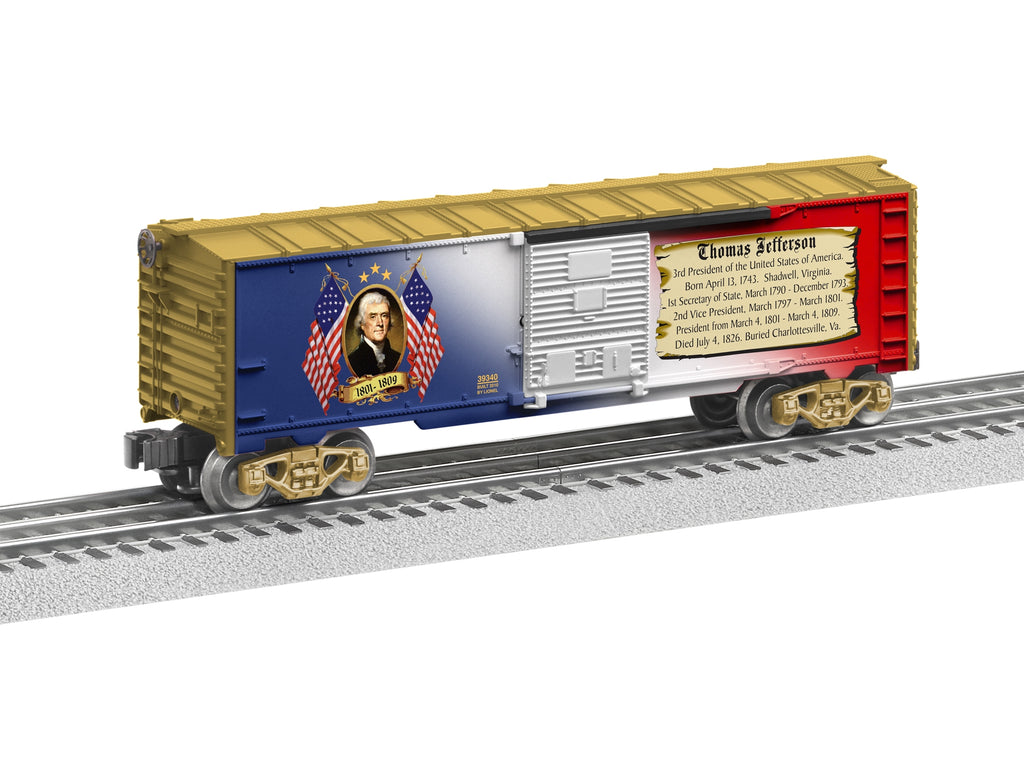 Lionel Thomas Jefferson Boxcar  (LNL639340)