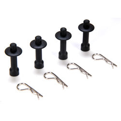 Losi Body Post Set: NCR (LOSB2460)