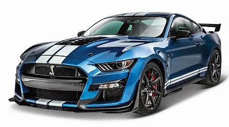 Maisto 1/18 2020 Ford Mustang Shelby GT500 (Blue) (MAI31388BLU)