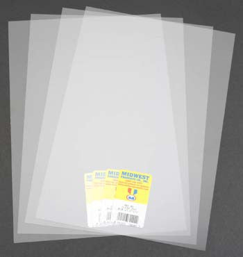 Midwest Clear Sheet PVC .010 (MID702-02)