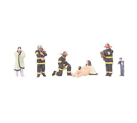 MTH 6-Piece Figure Set #7 - Fireman (6) (MTH3011060)