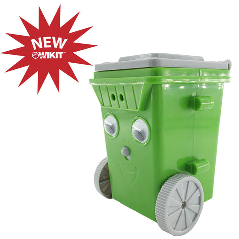 RobotiKits: Ozkar Vacuum Mini Trash Can STEM Kit (OWI993)