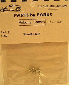 Parts by Parks 1/24-1/25 Velocity Stacks 5/1 (PBP-4002)