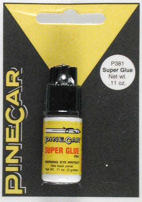 PineCar Super Glue .11 oz (PIN381)