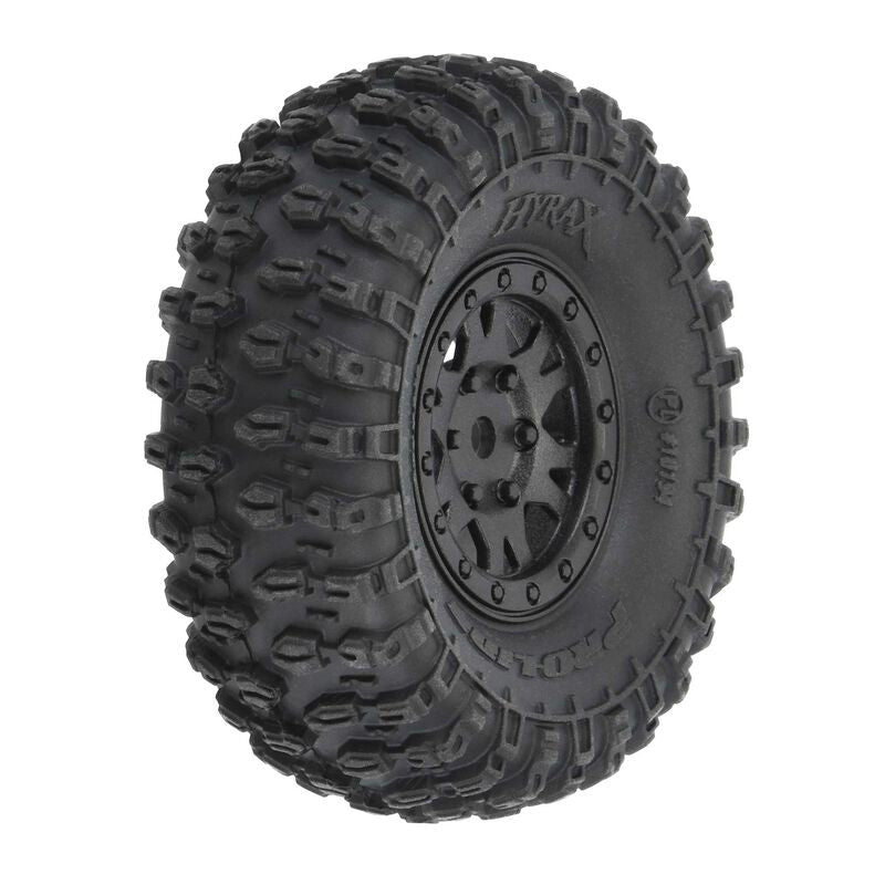 Pro-Line 1/24 Hyrax Front/Rear 1.0" Tires Mounted  (4  (PRO1019410)