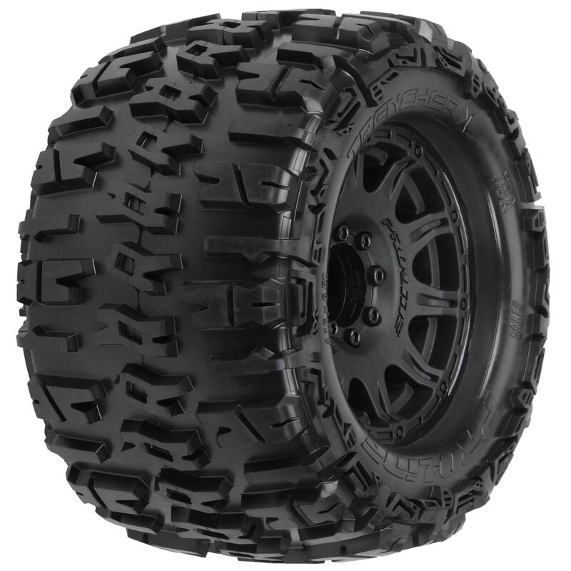 Trencher X 3.8" Mounted Raid MT Tires, 8x32 17mm (F/R) (PRO118410)