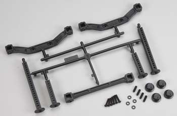 Pro-Line Extended Front/Rear Body Mounts Slash 4X4 (PRO608700)