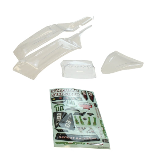 RedCat Racing Lexan Body Panels, Clear (RDC20111)