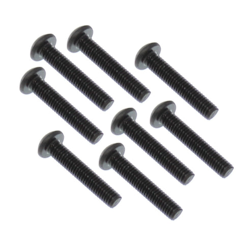 Redcat Racing 3x16mm Button Head Hex Machine Thread Screws (10pcs)    (RER11376)