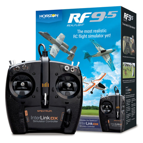RealFlight 9.5 Flight Simulator with Interlink Controlle  (RFL1200)