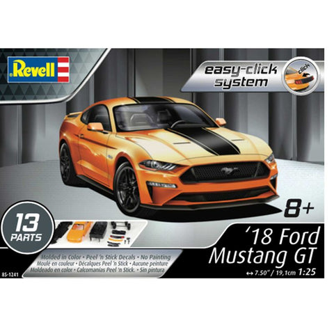 Revell 1/25 2018 Ford Mustang GT "Easy-Click"  (RMX851241)
