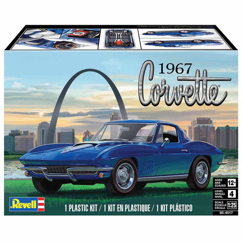 Revell 1/25 67 Corvette Coupe  (RMX854517)