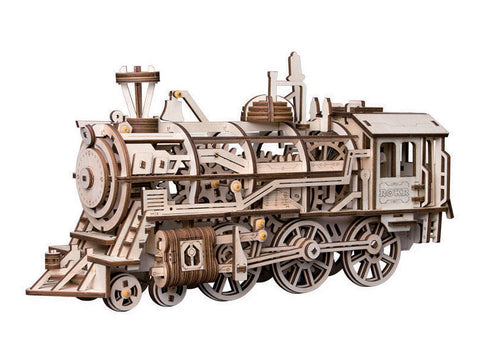 Robotime Steam Locomotive - with wind-up spring (ROELK701)