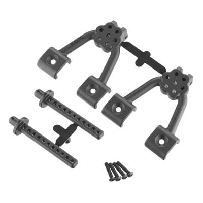 RPM Rear Shock Hoops/Body Mounts SCX10 (RPM70702)